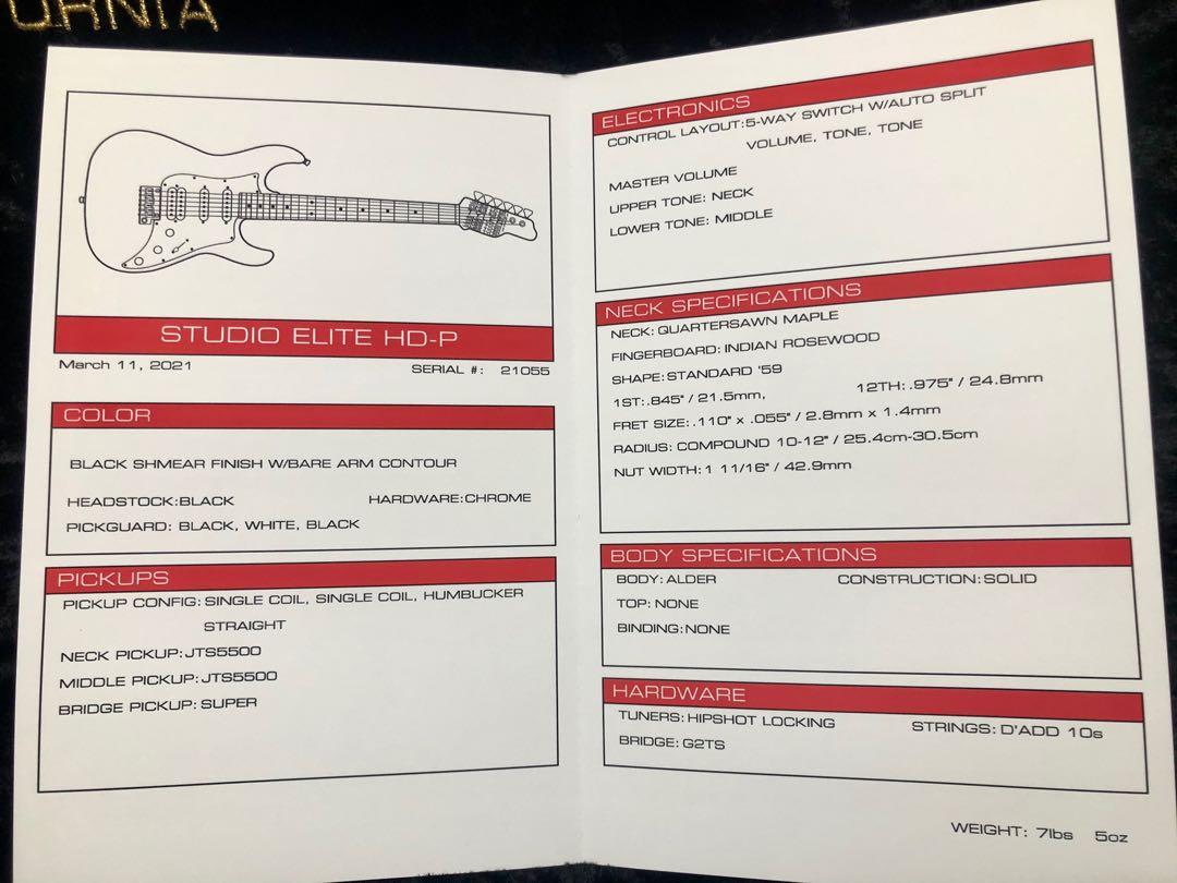 guitar James tyler USA