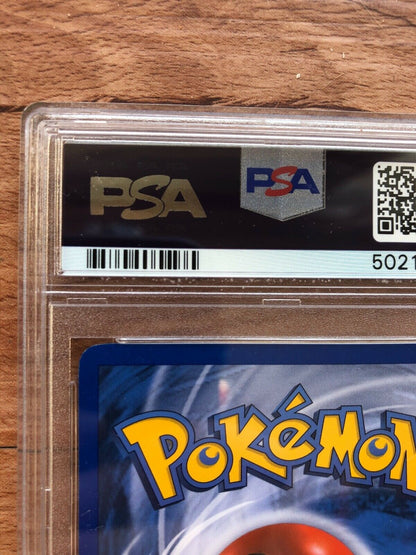 Pokemon Rayquaza Gold Star 107107 Card PSA9